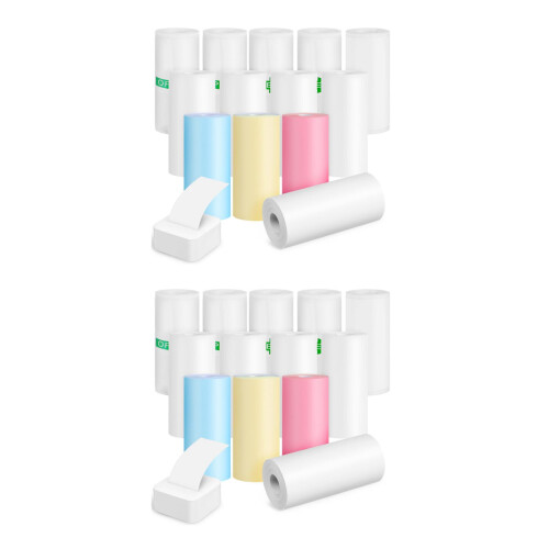 Printbare Adhesieve Thermische Papierrollen Diverse Kleuren