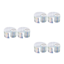 6Rollen Sieraden Prijstickers Zelfklevend Multi Voor