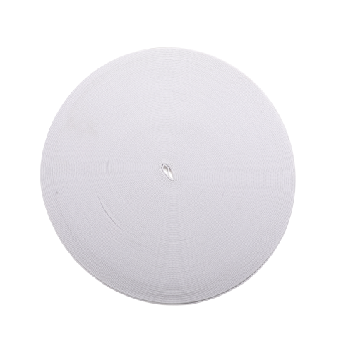 1Roll White Stretchy Polyester Elastic Band for Sewing and Apparel