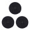 3Rolls Black Elastic Strap for Shoes Durable Plain Band DIY Accessory 1