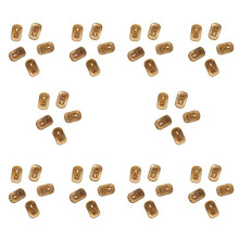 50 St NFC Flash Nail Sticker LED Bare Chip Intelligent Luminous Nagellampa Nail Sticker Enhancement, Vitt Ljus