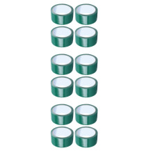 12Rouleaux Ruban Adhésif Tissu Renforcé Vert Usage Décor Cadeaux