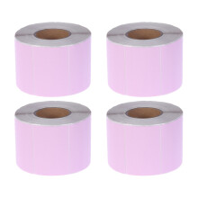 4Rollen Roze Thermische Stickers Zelfklevend Voor Prijs En