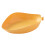 Gele Dessert Tray PP Voor Fruit Snoep Stevig En 1