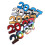 5Pcs Pc Material 2027 Party Glasses Assorted Colors for Holiday Fun 1
