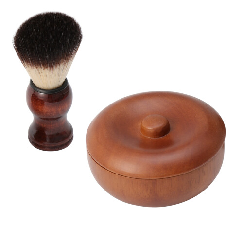 Bamboe Baardborstel Voor Met Scheren En Styling