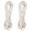 2Rolls White Cotton Thread Rope for Hand-Woven DIY Decorative Cord 1