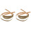 2Rolls Bamboo Weaving Strip for DIY Basket Making Smooth Light Brown 1