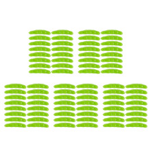 100Pcs De Ervilha Artificial Verde Para Decoração E Vitrine