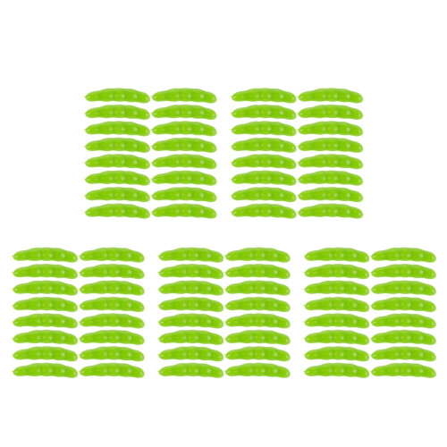 100Pcs De Ervilha Artificial Verde Para Decoração E Vitrine