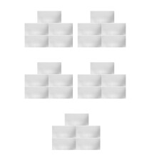 25Pcs Folhas Ondas Realistas Transparentes PVC Para Decoração DIY