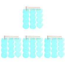 48Pcs Chaveiros Acrílicos Decorativos Coloridos Para E Chaveiro