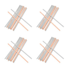 80Pcs Material Educativo Stem Com De Cobre E Zinco Para