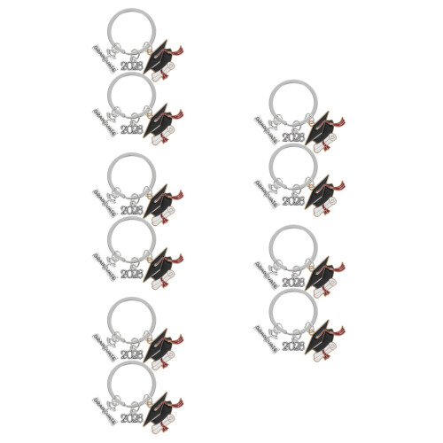 10Pcs Chaveiro Colorido Acessório Casa 2