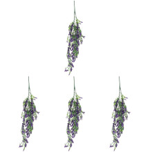 4Pcs Floral Lavanda Artificial Para Decoração De Casa