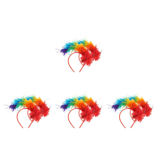8Pcs Tiaras Femininas Com Leves Para E Festas Variadas 2