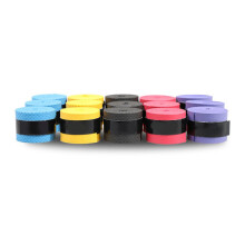 6Un Grip Azul Antiderrapante Para Raquete De Tênis, Squash E Badminton