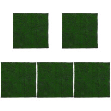 5Pcs Musgo Artificial Para Decoração De Paisagem Miniatura
