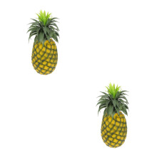2Pcs Abacaxi Artificial Para Decoração Fotográficos