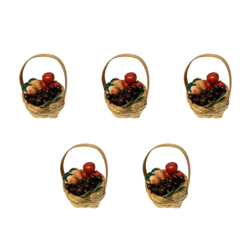 5Pcs Conjunto Mini Decorativas Portáteis Para 2