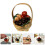 5Pcs Conjunto Mini Decorativas Portáteis Para 8