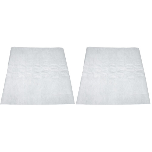 2Sheets Lightweight White Air Inlet Filtering Tool for Air Conditioner
