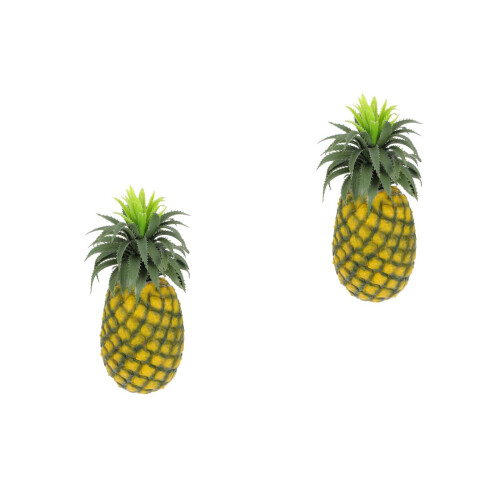 2Pcs Abacaxi Artificial Para Decoração Fotográficos 1