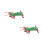2Pcs Miniaturas De Camarão Para Brinquedo E Educação 5
