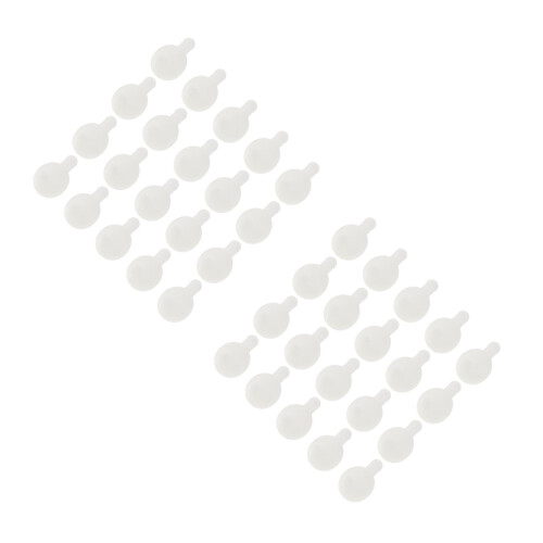 40Pcs Bolas De PVC Transparentes Para Festa E Brinquedo