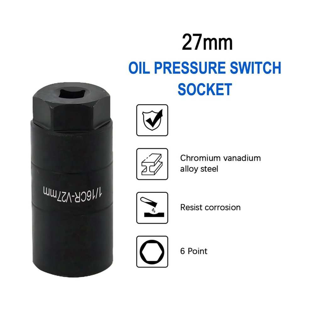 12677836 Oil Pressure Sensor And Socket For Chevy Silverado 1500 2500 3500 Express Corvette Suburban Avalanche Impala 4714120353552