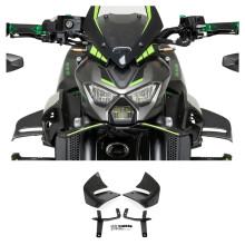Motorrad-Seitenflügel, Fester Windabweiser, Aerodynamischer Frontspoiler für Z900 900SE 2025 2026, Carbon