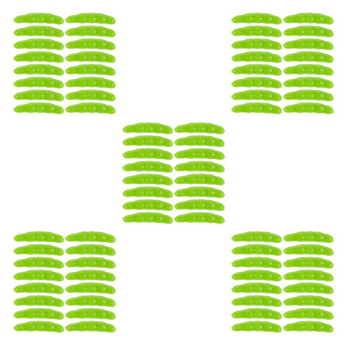 100Pcs De Ervilha Artificial Verde Para Decoração E Vitrine 1