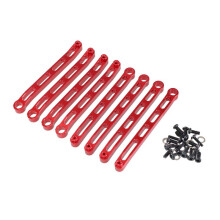 RC Car Chassis Fastening Rod Kit for 1/12 MN78 MN82 RC Car Upgrade Accessories Red