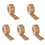 5Rollen Flexibele Grain Bordrand Decoratie Voor School 1