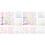 12Feuilles Stickers Autoadhésives Colorées Pour Décoration DIY 1