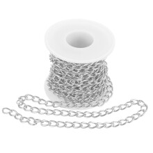 3Rouleaux Métal Argentée Pour DIY Ornements De Sacs