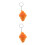 2Pcs Chaveiro Pingente Pão Artificial PU Multiuso Colorido 6