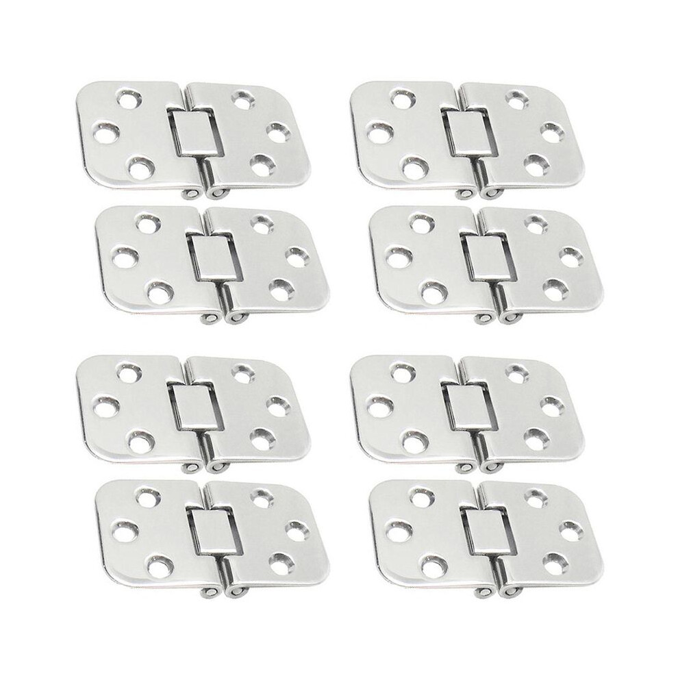 8Pcs Marine Level Hinge Grade Stainless Steel Mirror Polished For Boat, Rvs, Marine Accessory 4711174019755