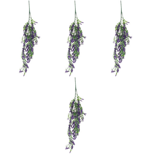 4Pcs Floral Lavanda Artificial Para Decoração De Casa 1