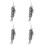4Pcs Floral Lavanda Artificial Para Decoração De Casa 4