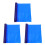 3Rolls Decorative Dark Blue Cellophane Wrap for Gift and Flowers 1
