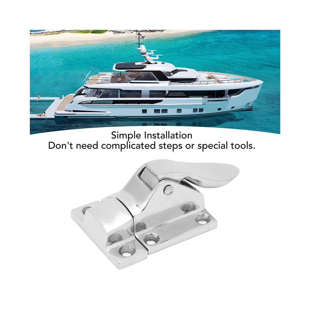 Marine Grade Stainless Steel Door 48 X 38Mm Lockable Clamp For Boat, Yacht, Rv 4712830959200