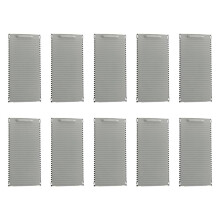 10X Samochodowa Wewnętrzna Osłona Rolety Konsoli ŚRodkowej do Mercedesa C/E-Calss W204 S204 W212 S212 A20468076079051 Szara