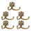 5Lots Retros Heavy Type Wall Hook Strong Hold Home Decorative 1
