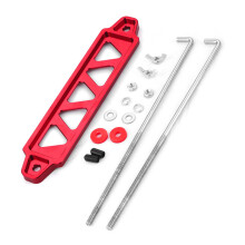 Zuverlässiges Aluminium-Batteriehalterungs- und J-Haken-Set-Rot