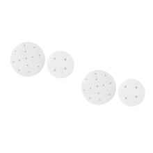 400Sheets White Silicone Oil Steaming Mat Non-Stick for Baking and Bbq