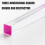2Pcs Clear Colorful Ruler Kids Acrylic Ruler for-Gradient gray 5