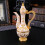 Florals Beverage Service Tool Wine Pourer With-go1denred 6