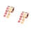 4Rolls Assorted Color Wedding Hi Word Stickers for Gift Packaging 1