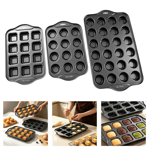 Roasting Pan Carbon Steel Texture Suitable-12 round baking pans 2
